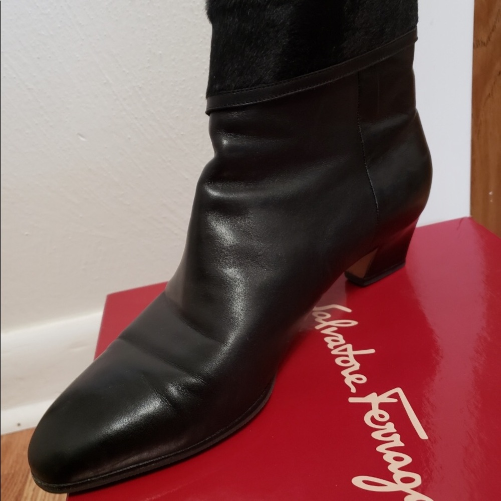 Leather Bootie